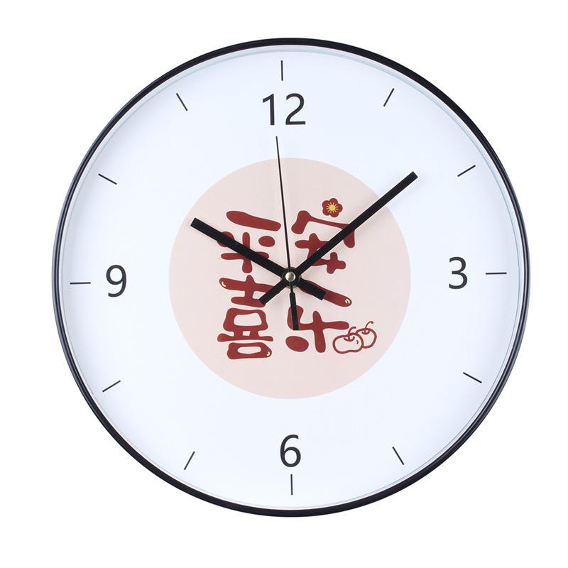Silent Simple Creative Quartz Clock Electronic Clock Wall Clock Fashion Wall Clock Bedroom Living Room Office Modern Clock Watch