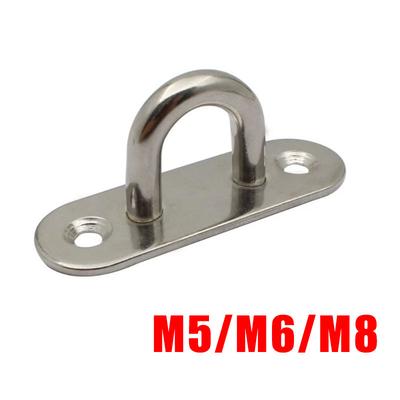 Lot de 2 crochets de plafond en acier inoxydable de 5 mm/6 mm/8 mm pour accessoires de bateau