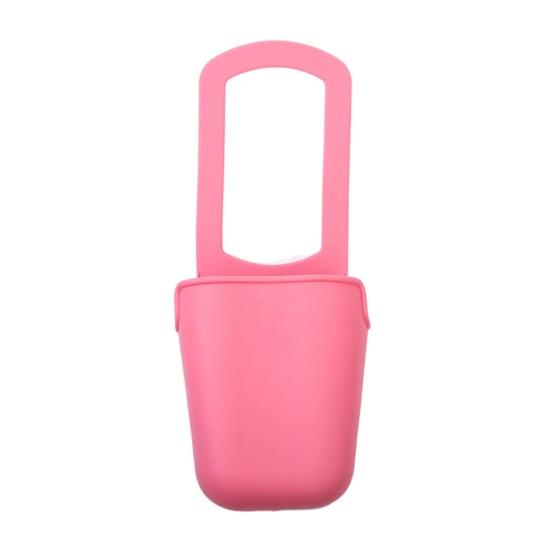 Silicone Cup Holder Bag Foldable Universal Bottle Holder Drink Holder Fits Most Bottles And Cups for Bikes Strollers Lawn Chairs Hands-Free