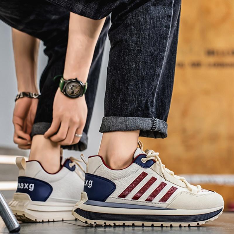 High Quality Men's Casual Sneakers Fashion Teenagers Soft Sole Platform Shoes Outdoor Fashion All-match Running Shoes Tenis 2025