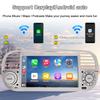 7" Android-Autoradio für FIAT 500 2007-2015 Multimedia-Player GPS-Navigation Autoradio Unterstützung Carplay BT DAB OBD2 TPMS