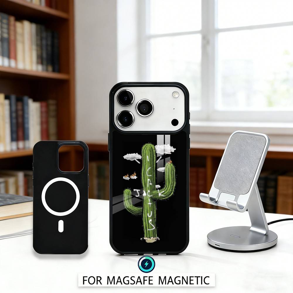 

Rapper T-Travis S-ScottS Singer Phone Case For iPhone 17,16,15,14,13,12,Pro,Max For Magsafe Magnetic Wireless Charging iPhone15PROMAX