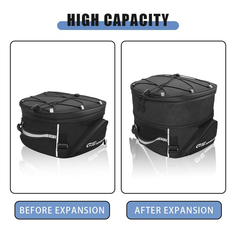Universal Motorcycles Tail Rear Bags Luggage For BMW ADV R1200GS YAMAHA MT Honda Kawasaki Z900 Accessories Travel Storage Bag