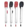 New Stainless Steel Silicone Kitchen Tongs BBQ Clip Salad Bread Cooking Food Serving Tongs Restaurant Food Folder Kitchen