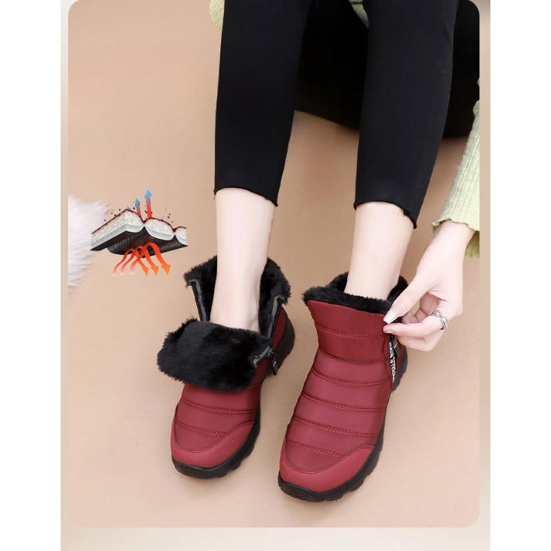 Sněhule, Zimní Teplé Zesílené Pánské a Dámské Párové Modely Bavlněných Bot, Nepromokavé Bavlněné Boty