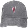 Nyanhif Personalized Pontiac Auto Logo Fashion Hat Cap for Unisex Black