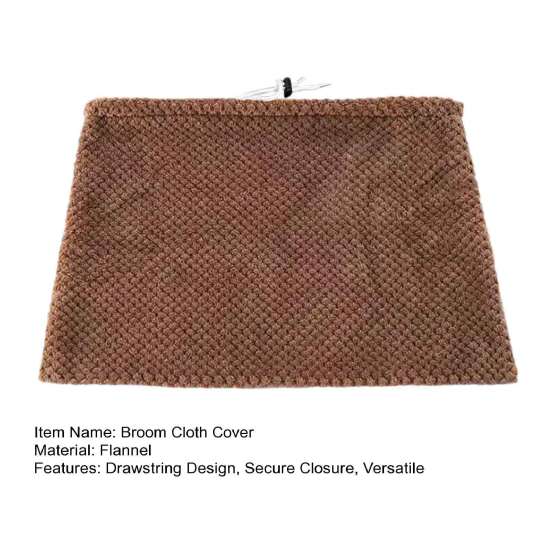 Yousheng Süpürge Bezi Kılıfı Aşınmaya Dayanıklı Yüksek Su Emiciliği İpli Kapanış Çıtçıtlı Saç Temizleme Süpürge Bezi