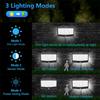 1-6PCS Solar Outdoor Garden Lights IP65 Waterproof Super Bright 468 LEDs Motion Sensor Wall Light Solar Powered Security Lamp