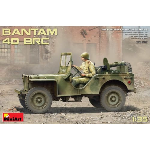 Miniart 1/35 Bantam 40 BRC Plastic Model MA35212