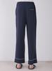 Gelato Pique Basic HOMME Piping Long Pants PMCP249085 NVY Men's