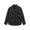 Nouveau Vêtement de Travail Fonctionnel Printemps Veste Chemise Mode Polyvalente Couleur Unie Veste à Revers Chemise Manches Longues Homme Tendance