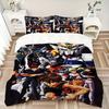 Mobile Suit Adventure Print 3Pcs Bedding Setduvet Cover With 2 Bedropillowcase Home Birthday Gift