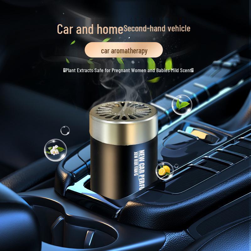 Car Air Freshener & Ornament: Men's Long-lasting Light Scent Solid Balm Diffuser