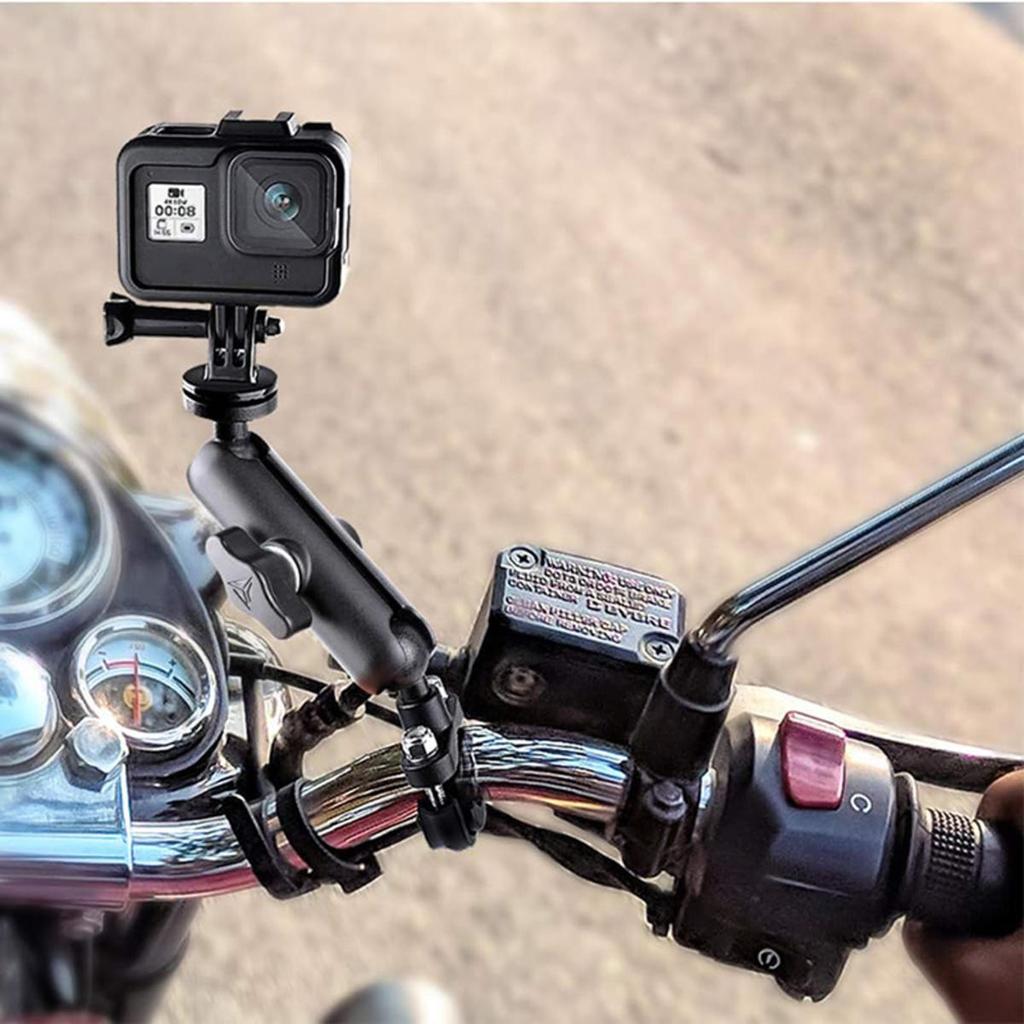 Motorcycle Support Motorcycle Handlebar Mount Bicycle Holder Bracket Sports Camera Support  Moto