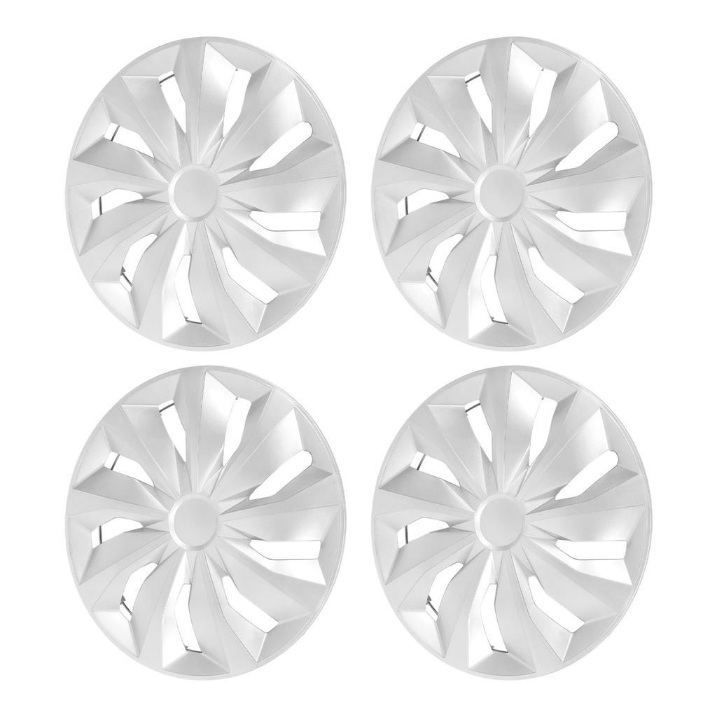 4 Stück 15 Zoll Radkappe Radabdeckung Sportliches Aussehen Schützend Schnappmontage Radfelgenabdeckung