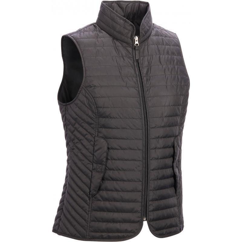 

DECATHLON Women’s Outdoor Solid Collar Warm Zipper Sleeveless Vest Women’s Black 46/L-XL чёрный