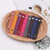 Work Travel Accessories Earphone Wrap Winder Wire Ties Tie Wraps Keeper Leather Cable Straps