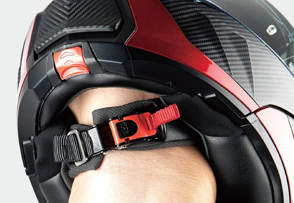 OGK KABUTO Motorcycle Helmet System RYUKI ALERT (Red) (Size M)