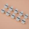 10Pcs Tailgate Rear Door Lower Moulding Trim Panel Clip Retainer Fit for Honda