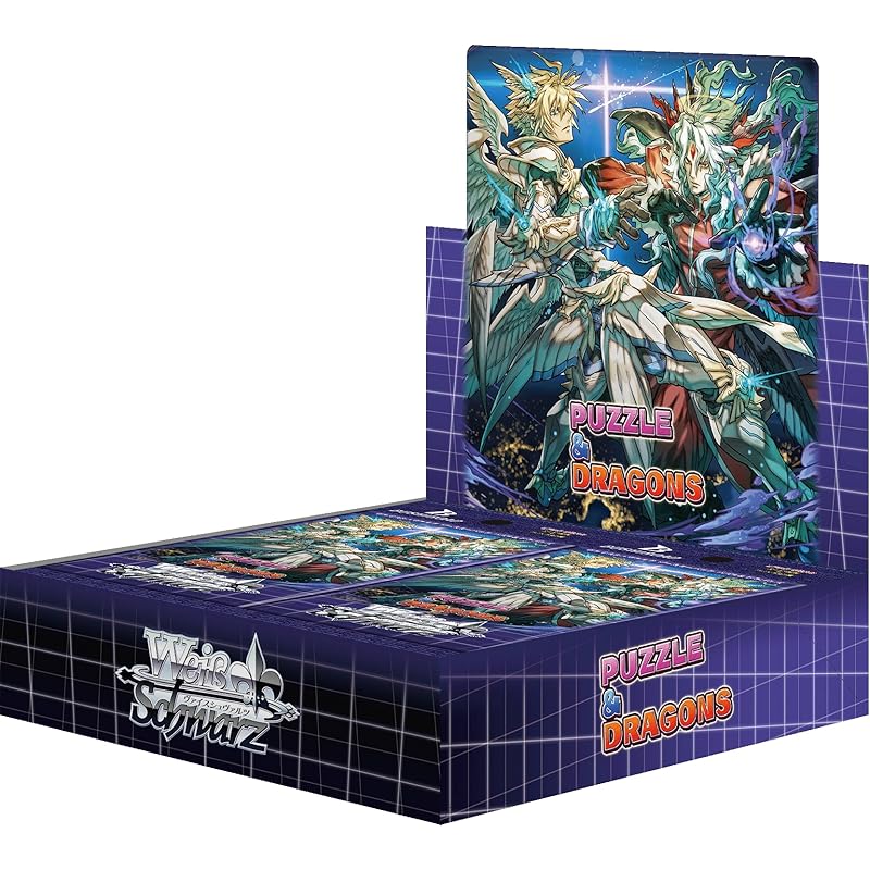 

weiss schwarz бустер пазлы и драконы КОРОБКА