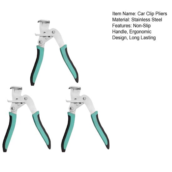 1/2/3Pcs Car Clip Pliers Disassembly Tools Ergonomic Design Non-Slip Handle Efficient Multi-Functional Automotive Snap Pliers