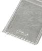 Off-White Quilted Card Wallet Short (Silver)
