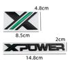 Alloy Car Rear Trunk Emblem Sticker Logo  Letter Badge Auto Accessories