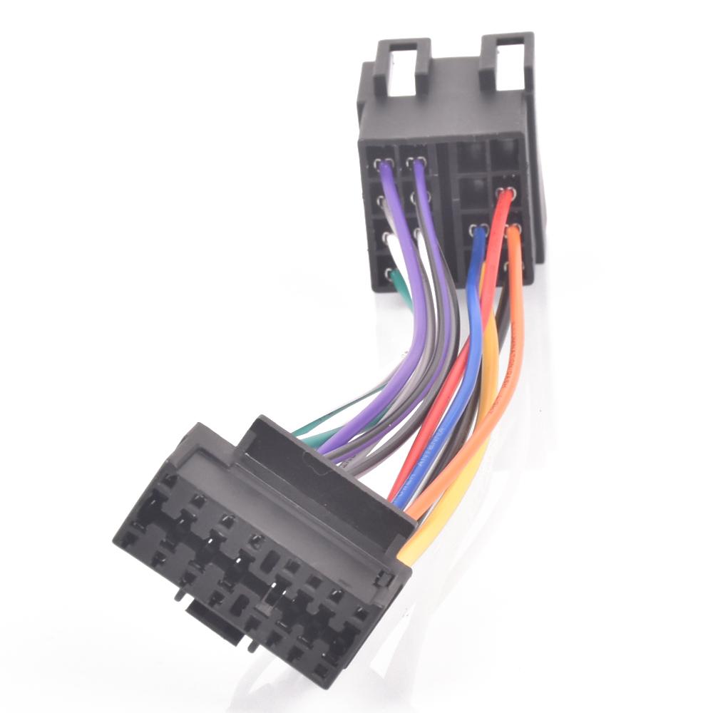 16Pin Car Stereo Radio Harness ISO for Sony Radio 2013+ ISO Plug Auto Adapter Wiring Harness Connector