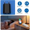 1-5Pcs Black Universal 5W EU Plug Travel USB Wall Charger 5V/1A Rapid Charging For iPhone 7 8 Plus Redmi Phone AC Adapter