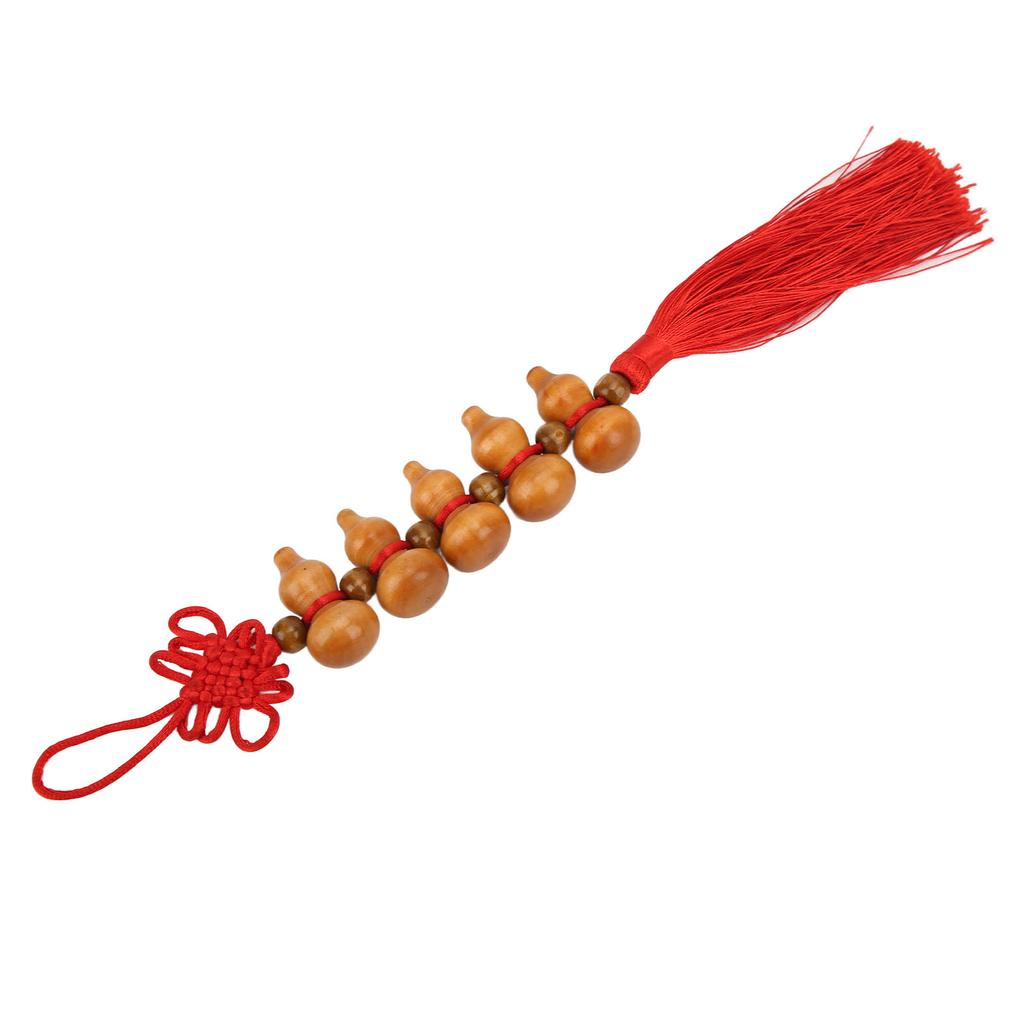 Chinese Tassel Pendant Mahogany Profound Implication Express Blessing Car Decoration