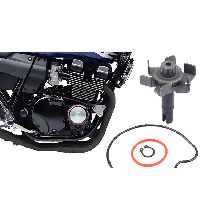 SJ Motorcycle Part Tmax500 XP500 Water Pump Repair Kit For Yamaha Tmax XP 500cc 2003-2011 4T 100110290 5GJ-12450-00 11H-12438-10