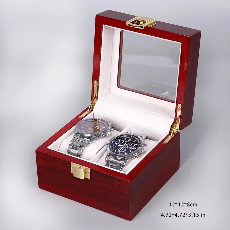 

экологичная деревянная коробка для часов 1/2/3/5/6/10/12 слотов, подарочная коробка для часов, дорожная коробка для хранения часов, универсальная коробка для хранения
