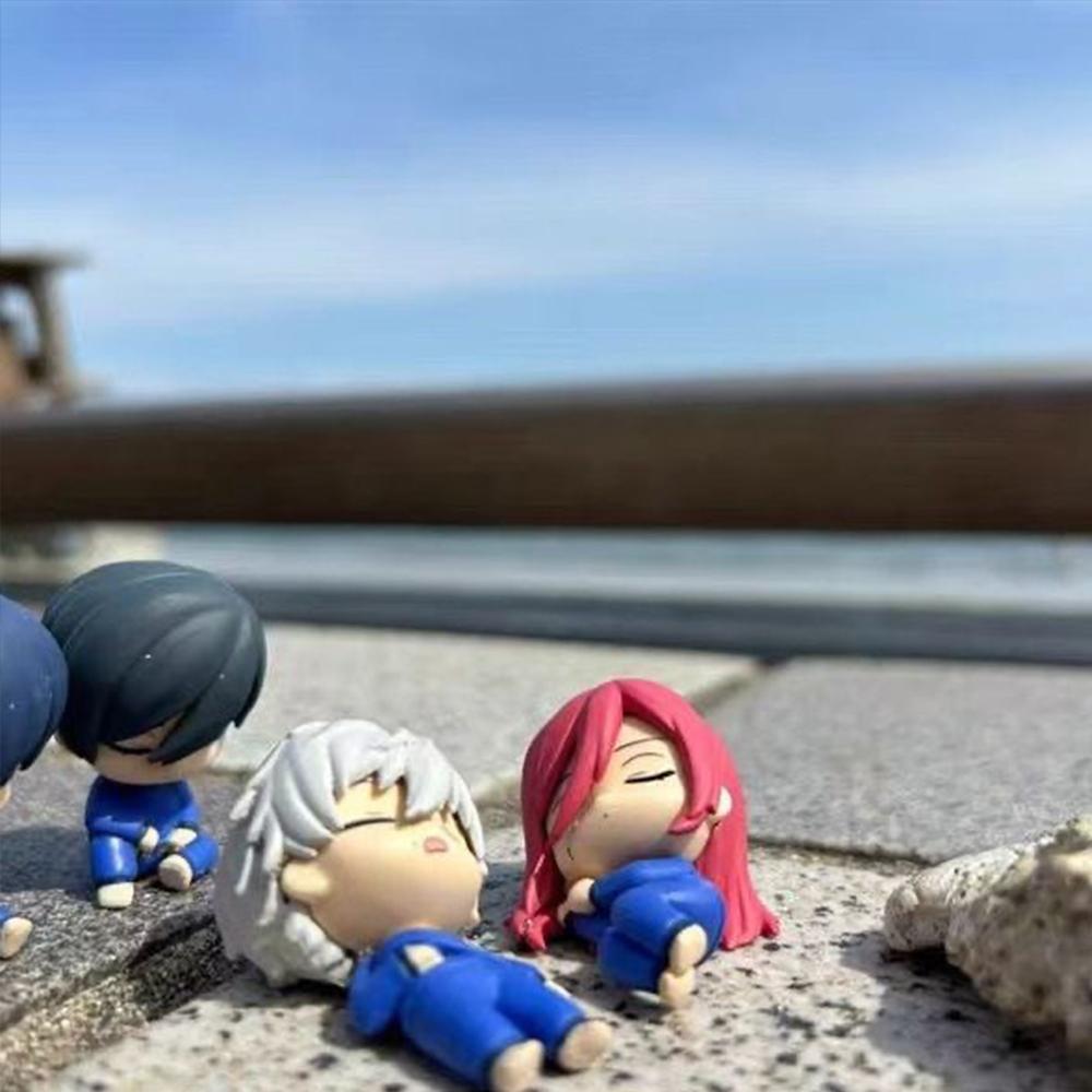 5pcs/set Anime Isagi Yoichi Figures Chigiri Hyoma Rin Itoshi Nagi Seishiro action Figure Toys statue Collection Dolls anime gift