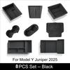 For Tesla New Model Y Juniper 2025 Center Control Armrest Storage Organizer Box Water Cup Sunglasses Phone Holder Tray MY LAUNCH