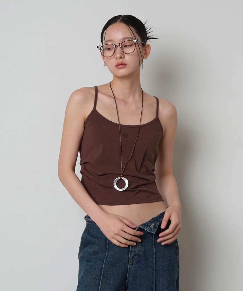 LOVENTINA Cowl Sleeveless_Brown