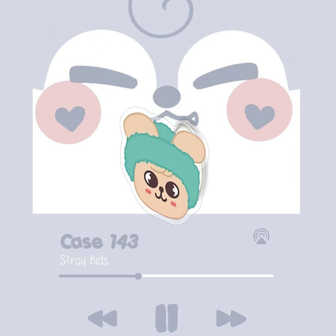 

Акриловый держатель для телефона-подушка безопасности StrayKids, выдвижной Seungmin