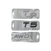 3d Metal T5 Logo T6 Emblem AWD Letters Car Trunk Badge Sticker