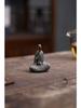 Yixing Zisha Handmade Tea Pet: Formless Buddha Incense Holder for Zen Tea Tray Ornament