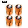 EHL2 4Pcs Car Tire Valve Caps Metal Styling Tyre Air Stems Cover For Buick Enclave Regal Lacrosse Encore Excelle Envision GL6 GL8 HRV