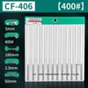 Diamond Flat-Tapered File Set CF-400: Alloy Metal Mold Grinding & Shaping Tool