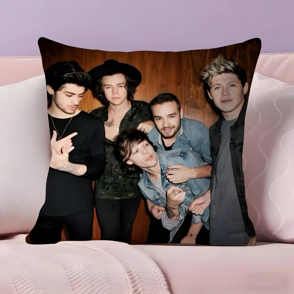 

Band O-One D-Direction Pillow Case Pillowcase Ultra Soft Skin Friendly Fabric Cloud Like Comfort & Concealed Zipper 16x16Inch