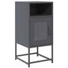 VidaXL Anthracite Bedside Table 36x39x78 Cm Cold-rolled Steel, Side Table, Bedside Cabinet, Side Table for 853412