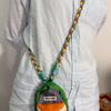 Color Block Phone Lanyard with Crossbody Mini Coin Purse Pendant for Men & Women
