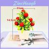 Fake Fruit Plant Pot With Plastic Craft For Home Decor And Gift Ideas