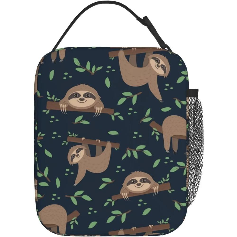 Lunch Box for Adults Women Men Cute  Lunch Bag Reusable Insulated Lunch Bag Container Gifts for Office Picnic Travel Work School