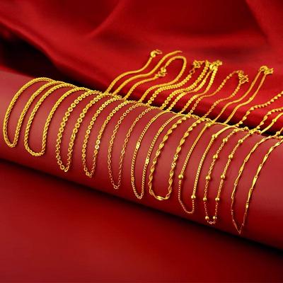 Women's Gold-Plated Versatile Clavicle Necklace - Luxurious, High-End, and Long-Lasting