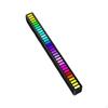 RGB Music Pickup Light, Lightemitting Diode Voice Control, App Car/Home Decoration Black