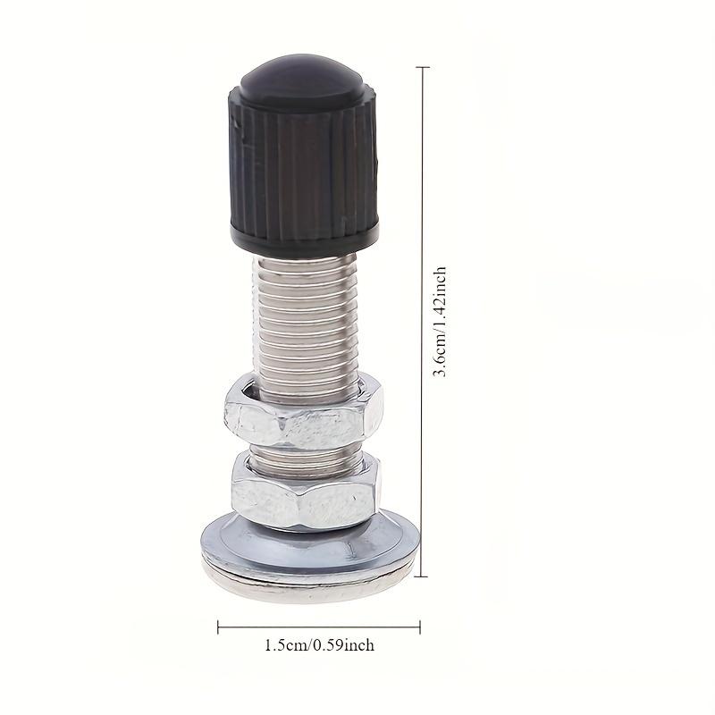 

1Pc Hexagonal Zinc Alloy Bicycle Valve - Durable American Outdoor Cycling Nozzle, Mountain Biking, Bike Accessories 1pc
