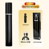 Portable Rechargeable Electric Nose Hair Trimmer with Washable Blade