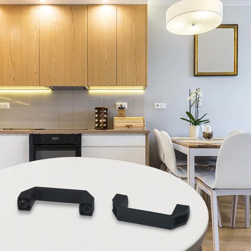 Cabinet Door Black Cabinet Door Handles Thickened Grip Industrial